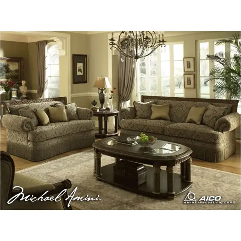 56815-pewtr-25 Aico Furniture Torino Living Room Furniture Sofa