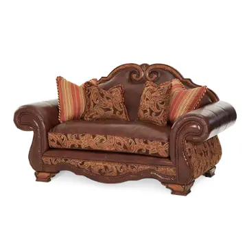 34925-brick-26 Aico Furniture Tuscano Living Room Furniture Loveseat