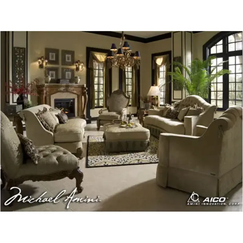 68815-wheat-00 Aico Furniture Venetian Living Room Furniture Sofa