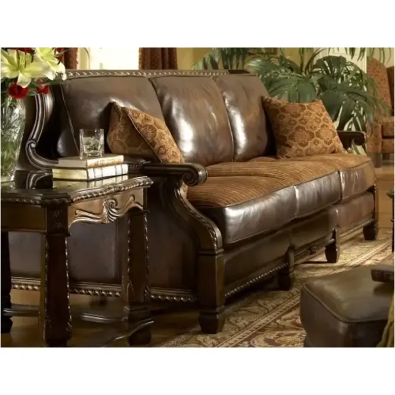 70915-brick-54 Aico Furniture Windsor Court Living Room Furniture Sofa