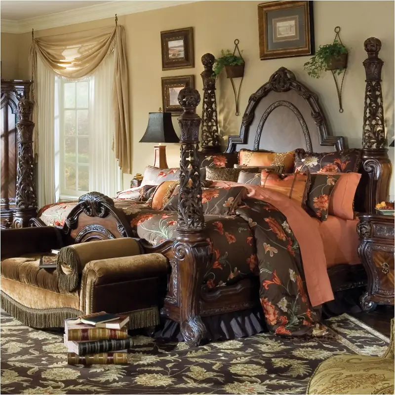 76015-57-ck Aico Furniture Essex Manor Bedroom Furniture Bed