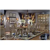 55002t-06 Aico Furniture Grande Aristocrat Dining Room Furniture Dining Table