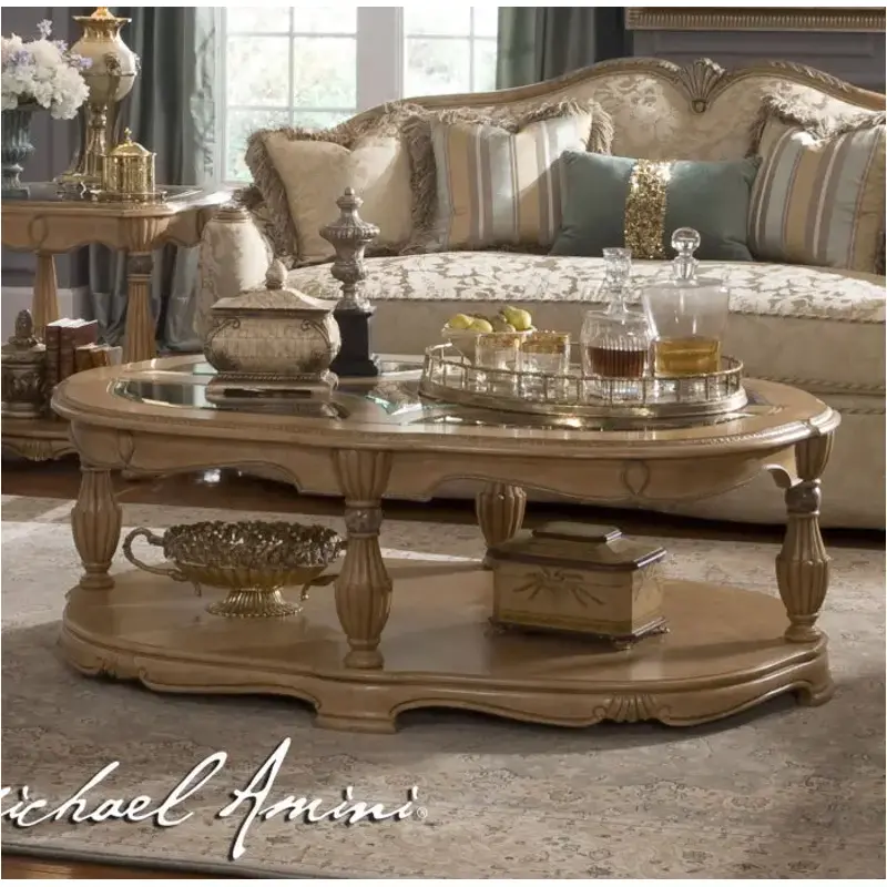 55201-06 Aico Furniture Grande Aristocrat Living Room Furniture Cocktail Table