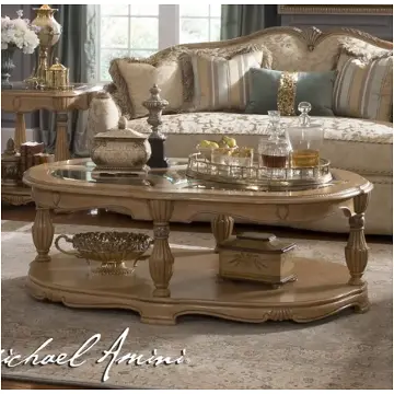 55201-06 Aico Furniture Grande Aristocrat Living Room Furniture Cocktail Table