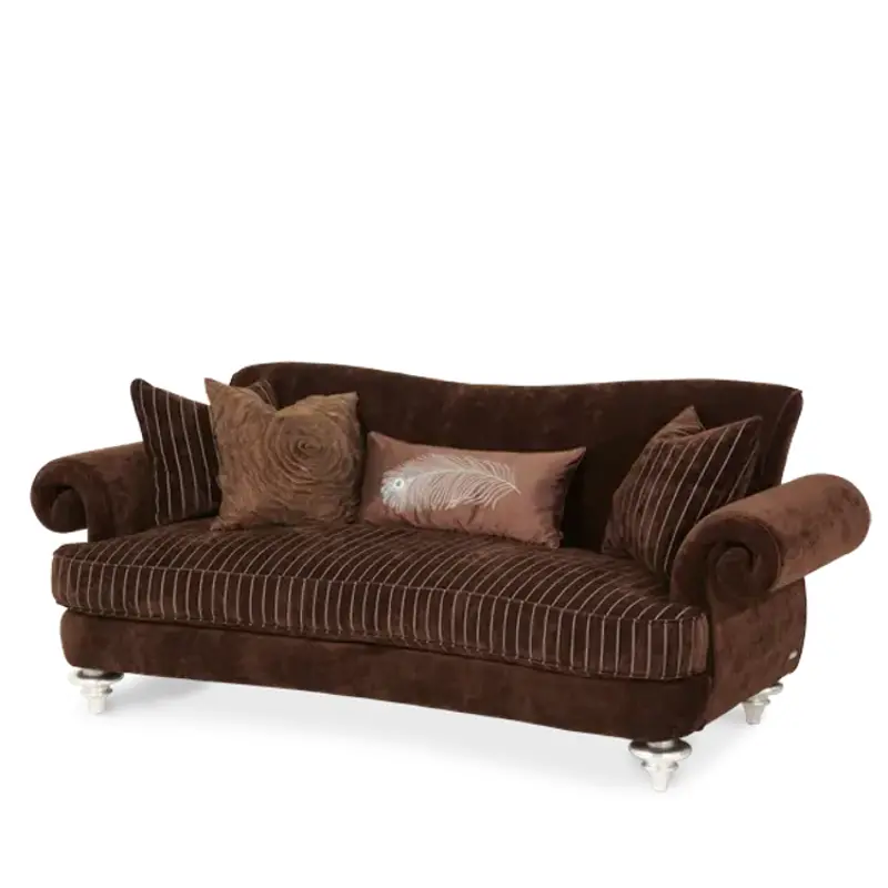 03815-choco-05 Aico Furniture Hollywood Swank Living Room Furniture Sofa