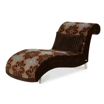 03841-choco-05 Aico Furniture Hollywood Swank Living Room Furniture Chaise