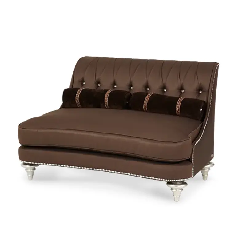 03864-choco-05 Aico Furniture Hollywood Swank Living Room Furniture Sofa