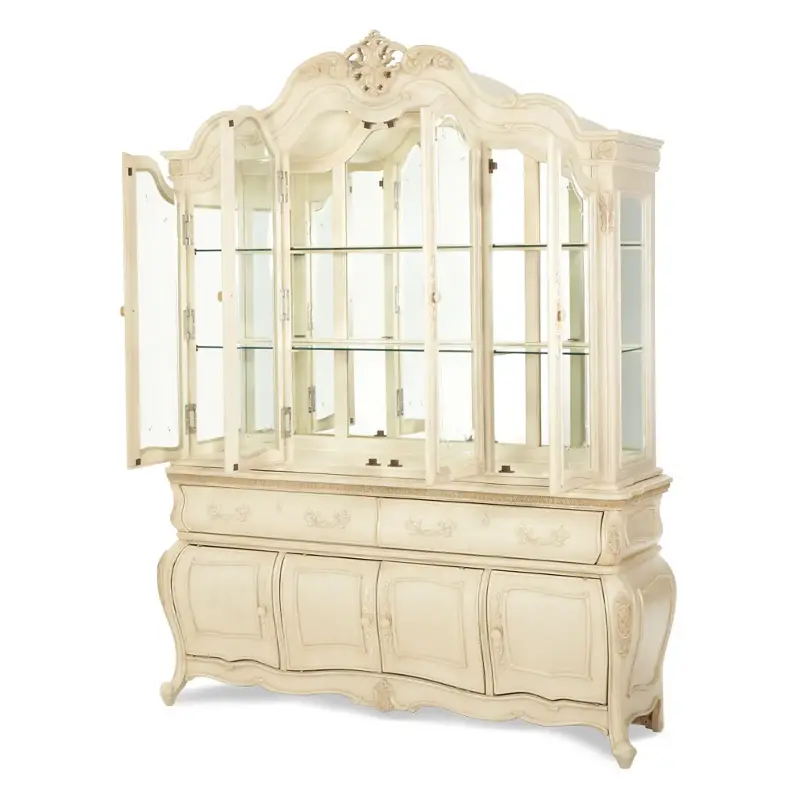 54005-04 Aico Furniture Lavelle Blanc China & Buffet-blanc