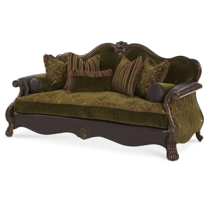 02815-emrld-53 Aico Furniture Palace Gates Living Room Furniture Sofa