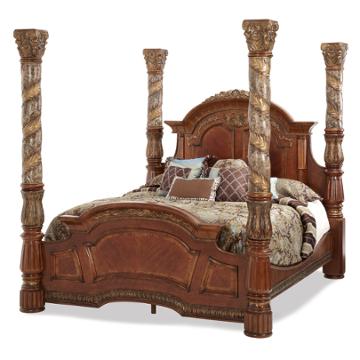 72015t-55-cn Aico Furniture Villa Valencia Bedroom Bed
