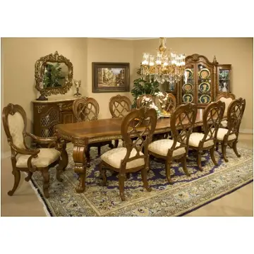 N68000t-28 Aico Furniture Venetian Ii Dining Room Furniture Dining Table