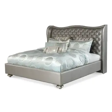 03012-78 Aico Furniture Hollywood Swank Bedroom Furniture Bed