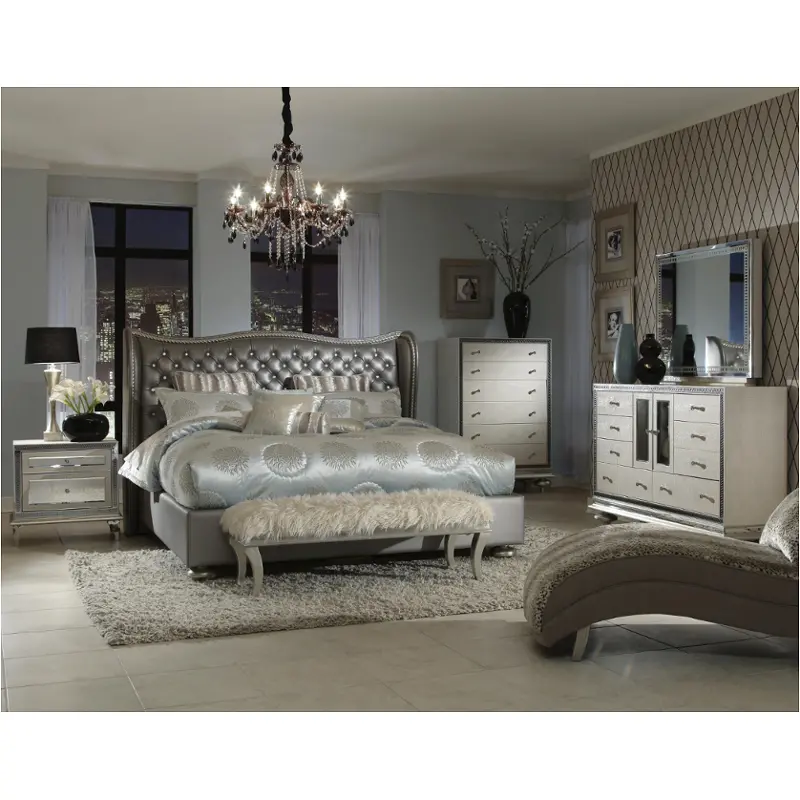 03014-78 Aico Furniture Hollywood Swank Bed