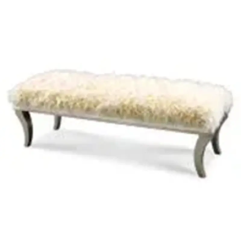 03904fn-05 Aico Furniture Hollywood Swank Bedroom Furniture Benche