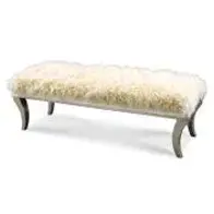 03904fn-05 Aico Furniture Hollywood Swank Bedroom Furniture Benche