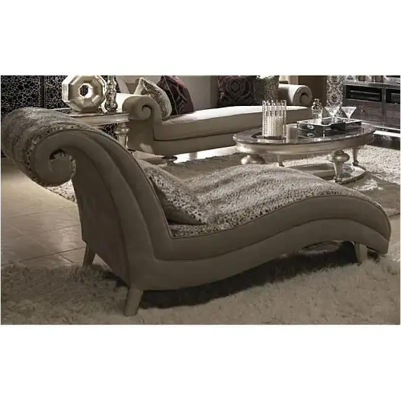 03841-jagur-05 Aico Furniture Hollywood Swank Armless Chaise 03841-jagur-05 Aico Furniture Hollywood Swank Armless Chaise