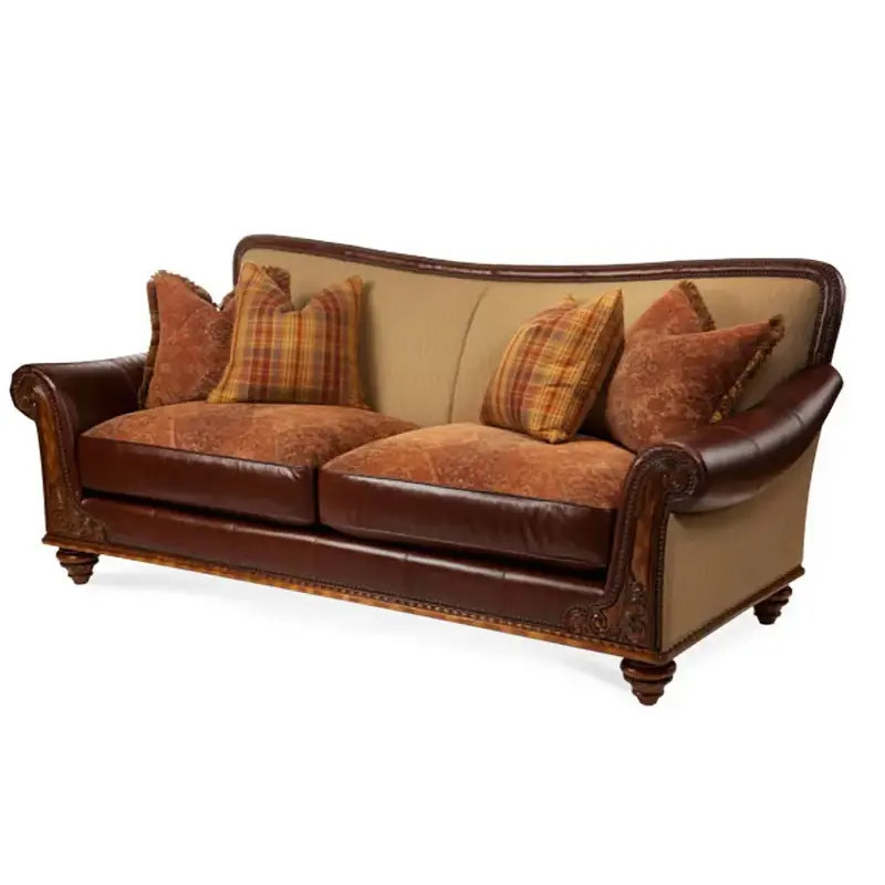 04915-brown-22 Aico Furniture Grand Traditions Living Room Furniture Sofa