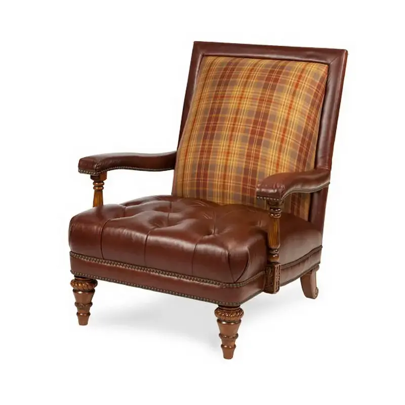 04935-brown-22 Aico Furniture Grand Traditions Living Room Furniture Living Room Chair