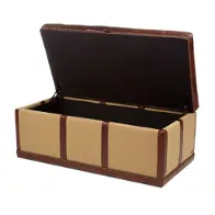 04978-brown-00 Aico Furniture Grand Traditions Living Room Furniture Ottoman