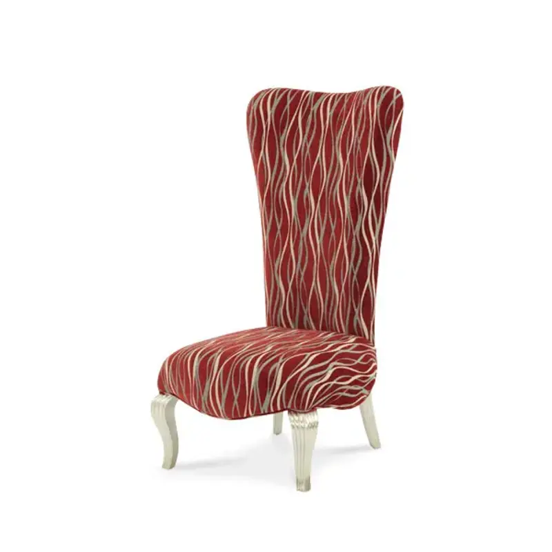 06831-blkrd-05 Aico Furniture Beverly Blvd Living Room Furniture Living Room Chair
