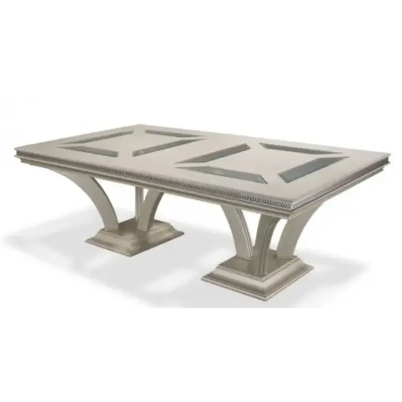 Nu03002t-11 Aico Furniture Hollywood Swank Dining Room Furniture Dining Table