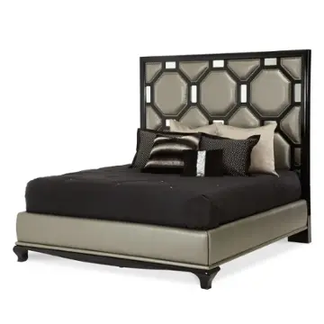 19132-88 Aico Furniture After Eight Bedroom Furniture Bed