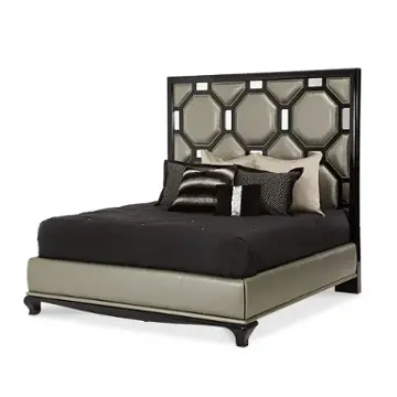 19014-88 Aico Furniture After Eight Bedroom Furniture Bed