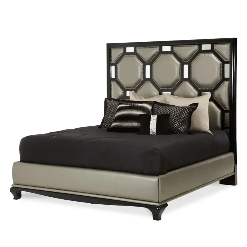19137-88 Aico Furniture After Eight Bedroom Furniture Bed
