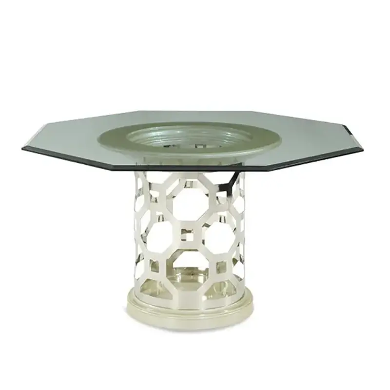 19101-00 Aico Furniture After Eight Dining Room Furniture Dining Table