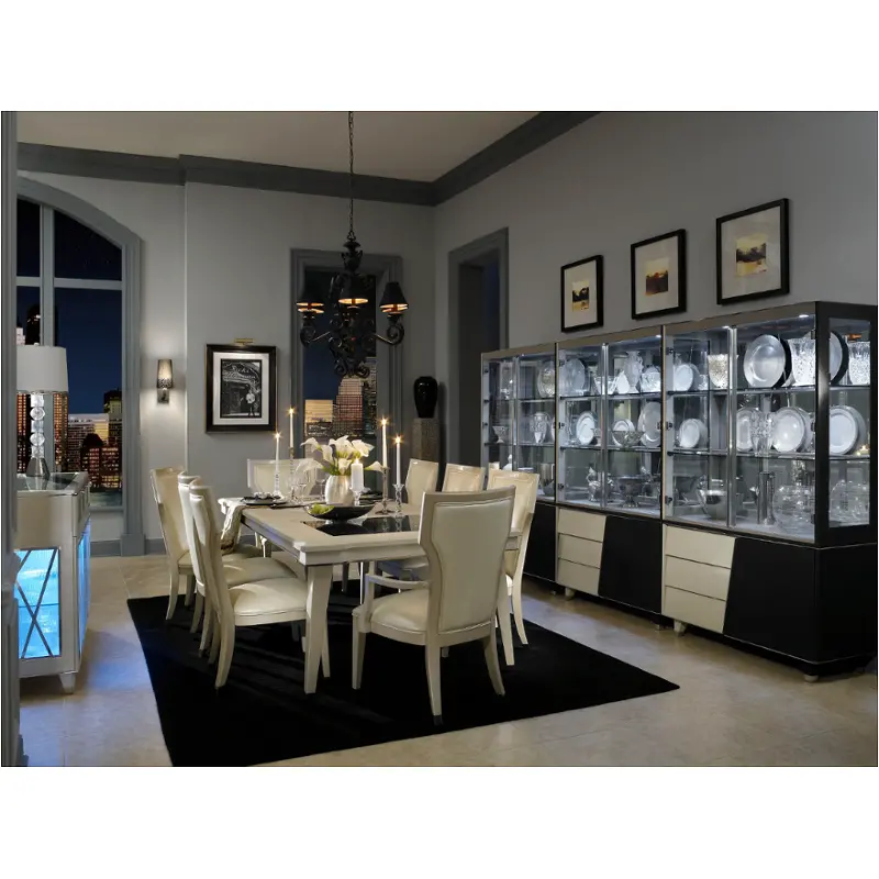 06000-11 Aico Furniture Beverly Blvd Dining Room Furniture Dining Table