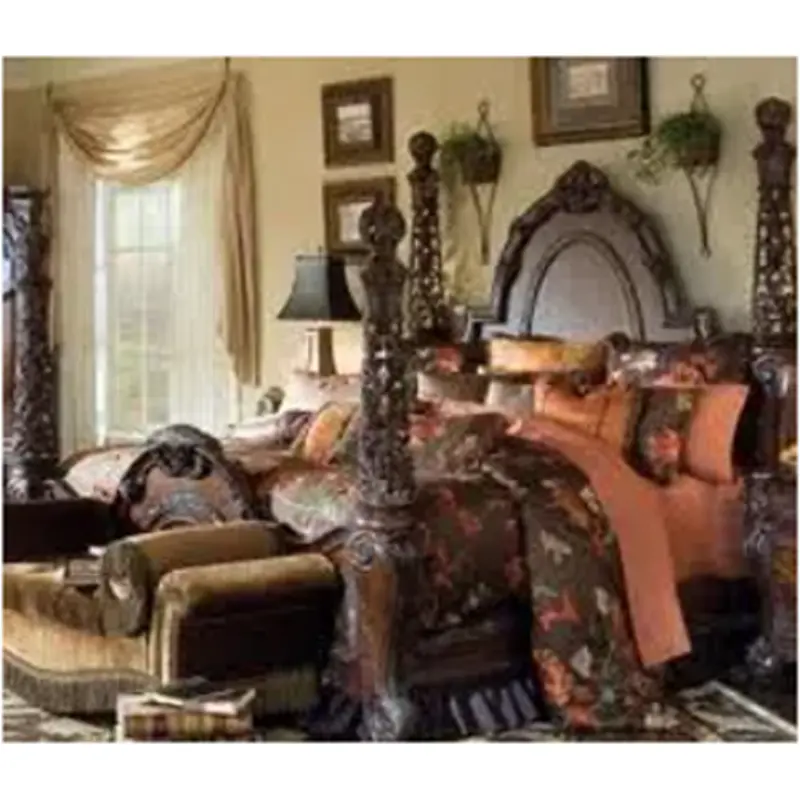 N76100-57 Aico Furniture Essex Manor Bedroom Furniture Bed