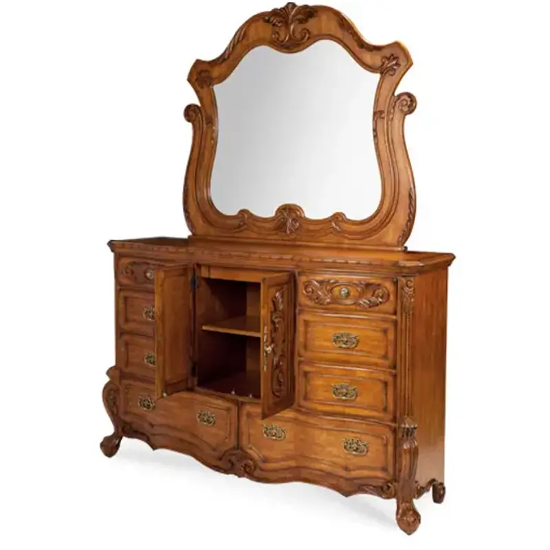 04060-22 Aico Furniture Grand Traditions Bedroom Furniture Mirror
