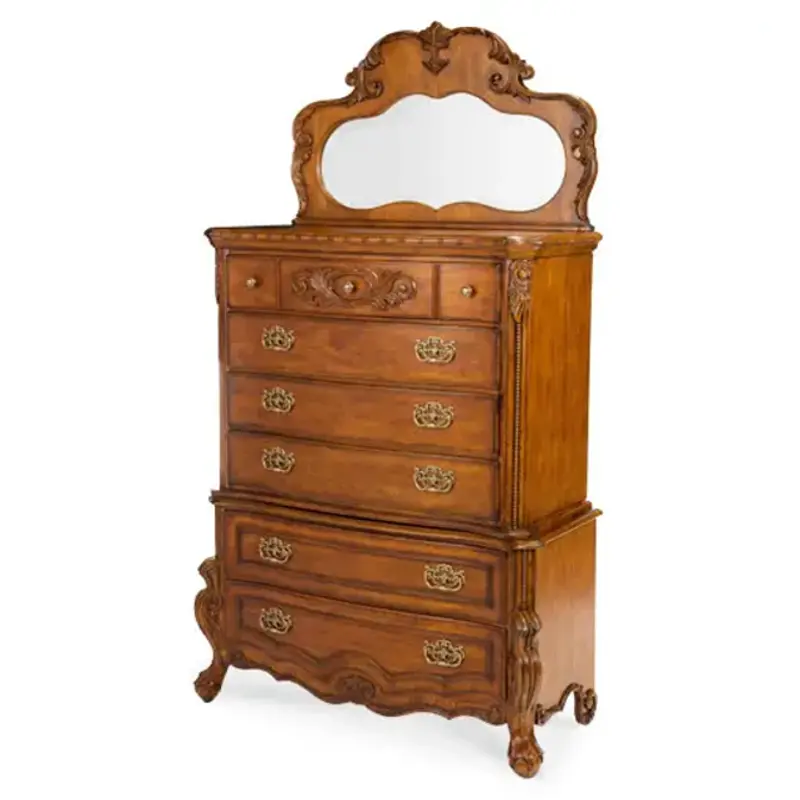 04071-22 Aico Furniture Grand Traditions Bedroom Furniture Mirror