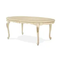 54000n-04 Aico Furniture Lavelle Blanc Dining Room Furniture Dining Table