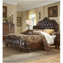 54014l-34 Aico Furniture Lavelle Melange Bedroom Furniture Bed