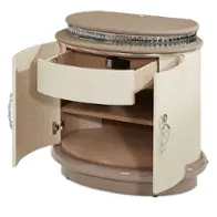 08040-13 Aico Furniture Overture Bedroom Furniture Nightstand