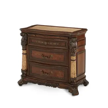 61040-29 Aico Furniture Victoria Palace Bedroom Furniture Nightstand