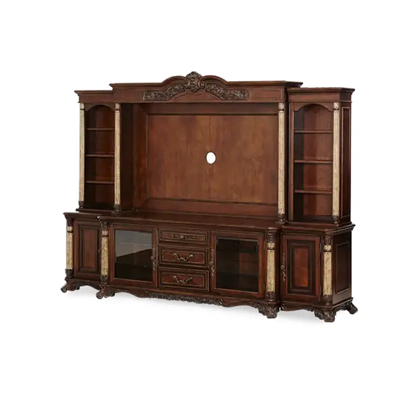 61091-29 Aico Furniture Victoria Palace Home Entertainment Furniture Entertainment Center