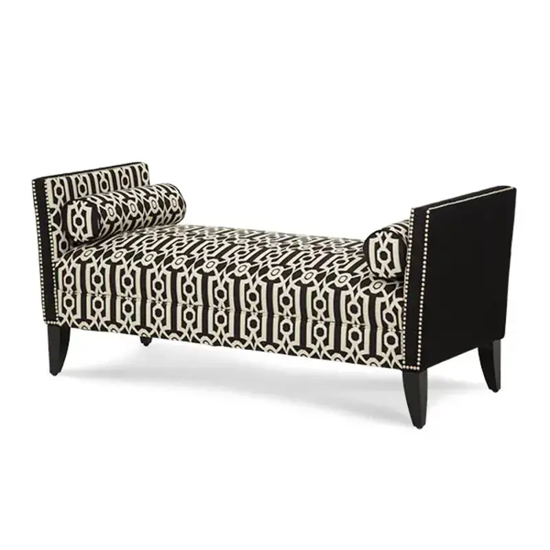 19855-midcr-88 Aico Furniture After Eight Living Room Furniture Benche