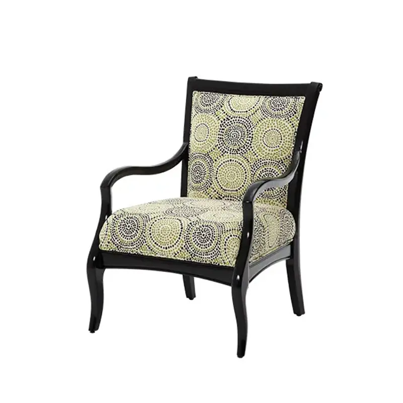 19834-grblk-88 Aico Furniture After Eight Living Room Furniture Living Room Chair