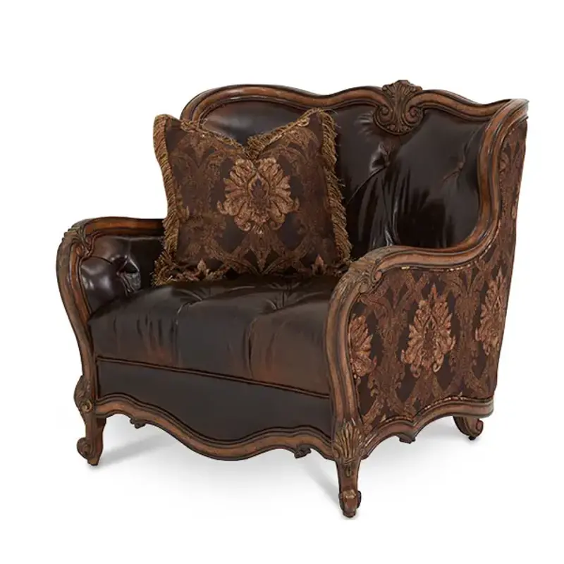 54938-choco-34 Aico Furniture Lavelle Melange Living Room Furniture Living Room Chair