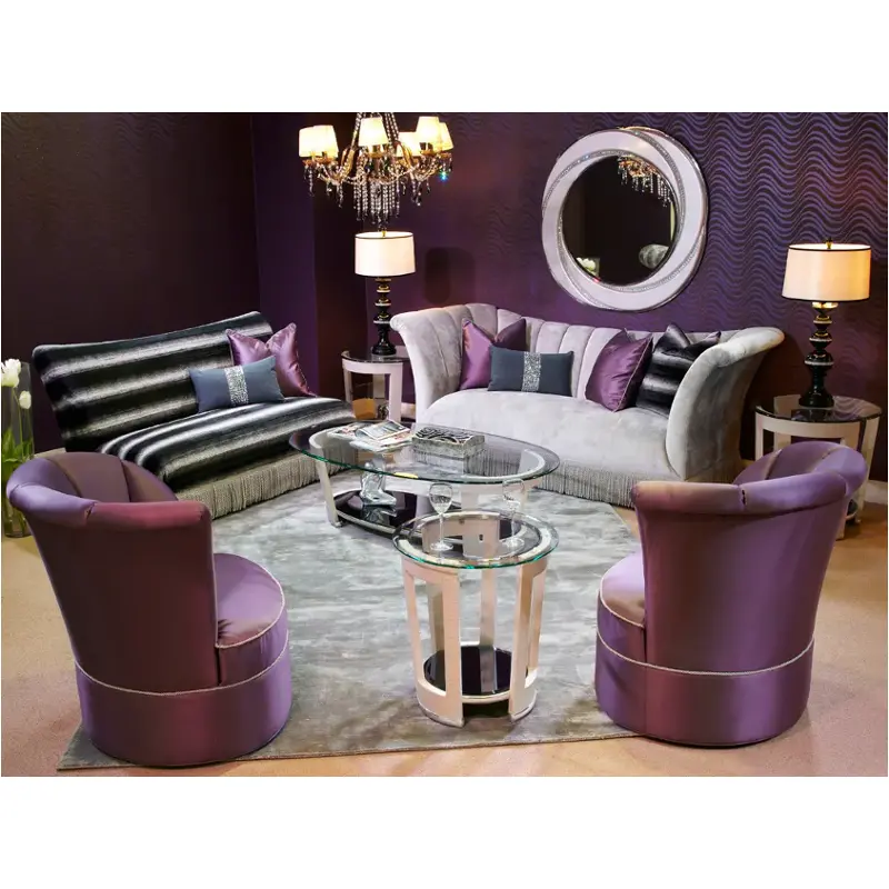 08815-pltnm-00 Aico Furniture Overture Living Room Furniture Sofa