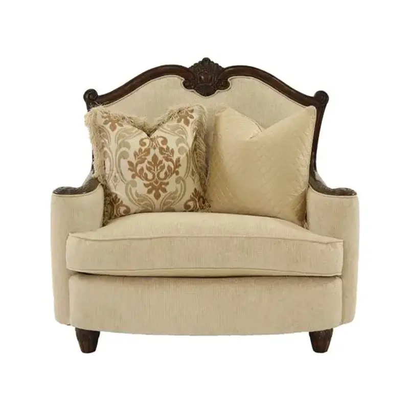 61838-plgld-29 Aico Furniture Victoria Palace Living Room Furniture Living Room Chair