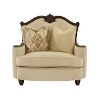 61838-plgld-29 Aico Furniture Victoria Palace Living Room Furniture Living Room Chair