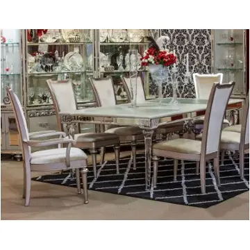 9002000-201 Aico Furniture Bel Air Park Dining Room Furniture Dining Table