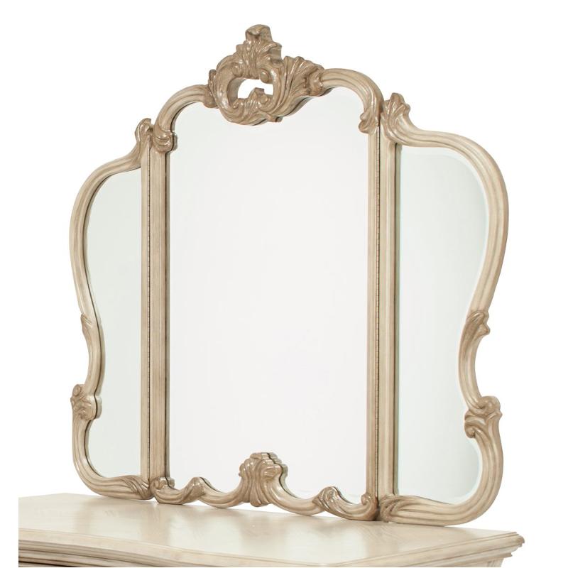 09068 201 Aico Furniture Platine De Royale Bedroom Vanity Mirror