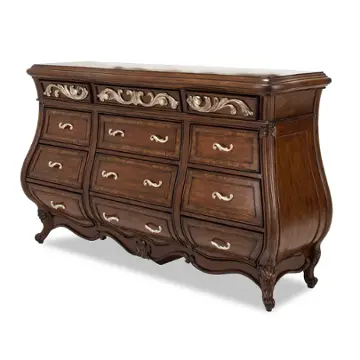 09050-229 Aico Furniture Platine De Royale - Light Espresso Bedroom Furniture Dresser
