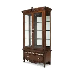 09505t-229 Aico Furniture Platine De Royale - Light Espresso Dining Room Furniture Curio