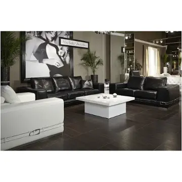 Mb-ciras25-blk-13 Aico Furniture Mia Bella Living Room Furniture Loveseat