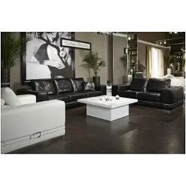 Mb-ciras25-blk-13 Aico Furniture Mia Bella Living Room Furniture Loveseat